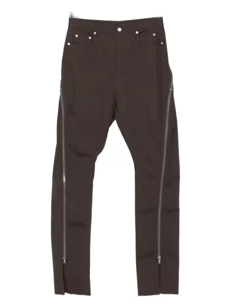 Kalhoty Rick Owens šedé