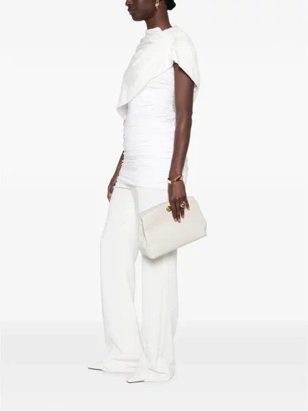 Nohavice Max Mara biela