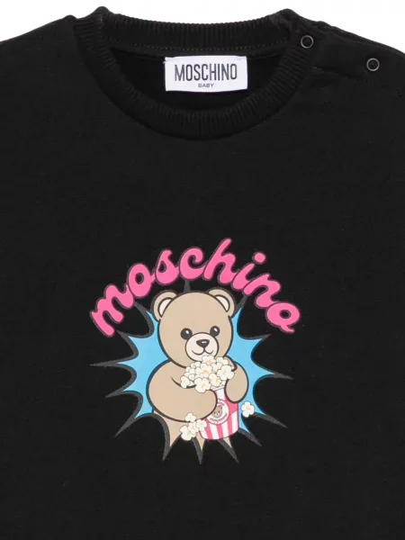 Sukienka dziecięca Moschino czarna