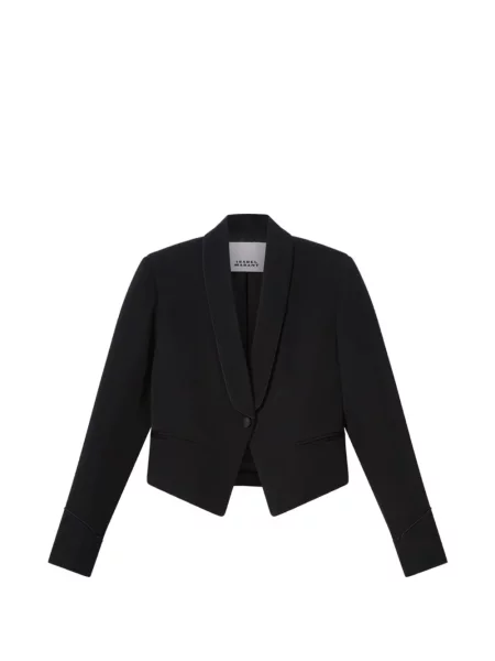 Geacă Isabel Marant de lână negru