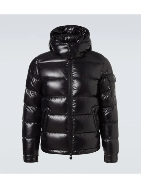 Пухено яке Moncler Maya черно