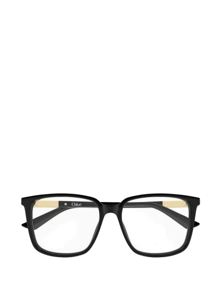 Ochelari de soare pătrați Chloé Eyewear negru