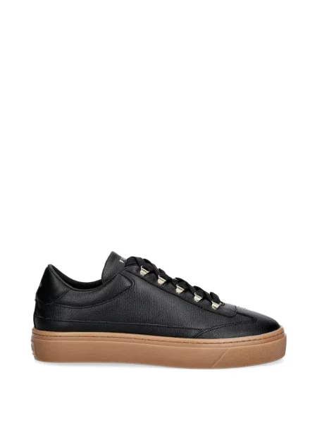 Sneakerși Furla cu șireturi din dantelă negru
