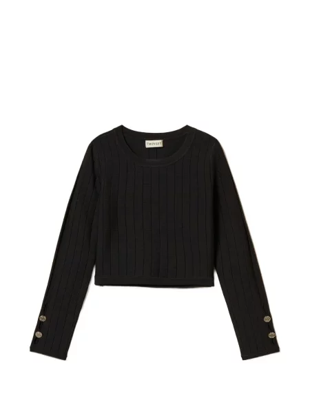 Sweter dziecięcy Twinset czarny