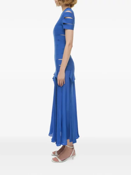 Rochie maxi Simkhai tricotate albastru