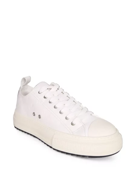 Sneakerși Dsquared2 cu platformă cu autograf alb