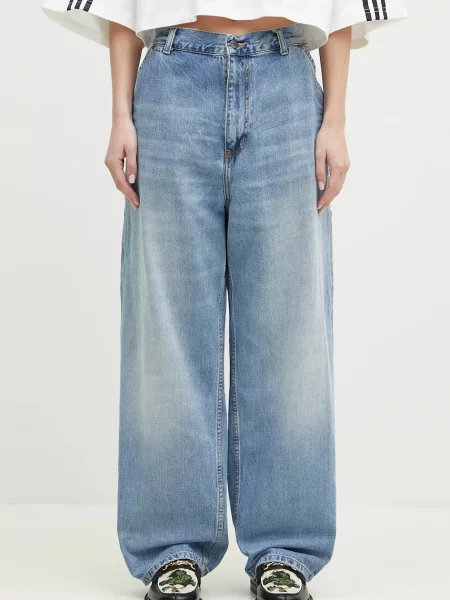 Τζιν παντελόνι Carhartt WIP W Brandon Single Knee Pant μπλε