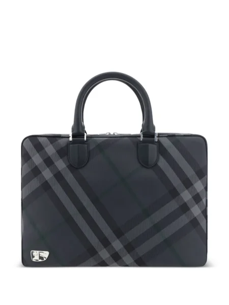 Torba Burberry karirana crna