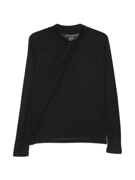Lung top Majestic Filatures negru