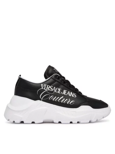 Sneakersy Versace Jeans Couture czarne