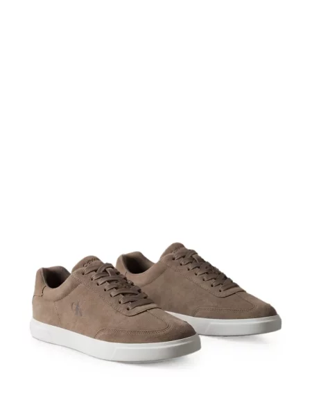Sneakerși Calvin Klein cu imagine maro