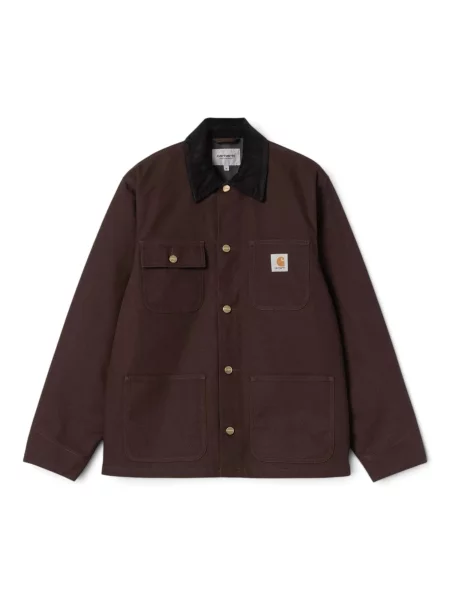 Carhartt WIP Prehodna jakna MICHIGAN rjava / zlata črna