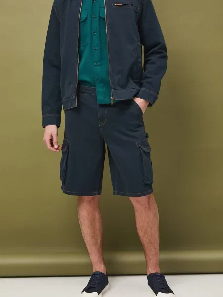 Medicine cargo kratke hlače za muškarce od trapera plava