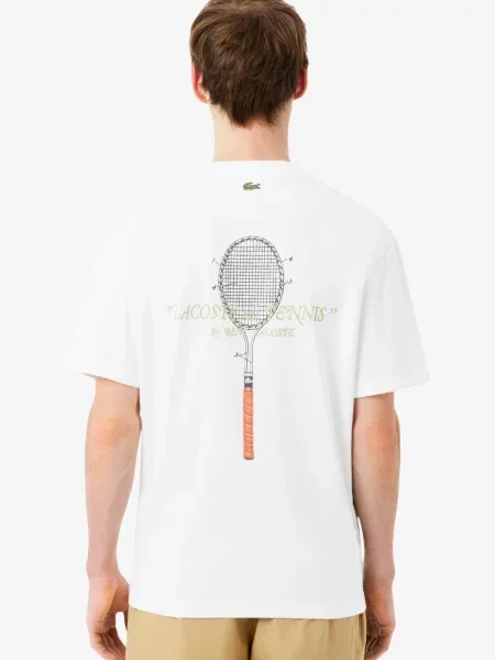 Футболка Lacoste біла