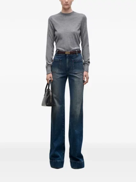 Blugi Victoria Beckham albastru