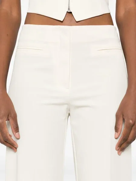 Pantaloni Patrizia Pepe alb