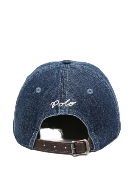 Κασκέτο Polo Ralph Lauren με αυτόγραφο μπλε