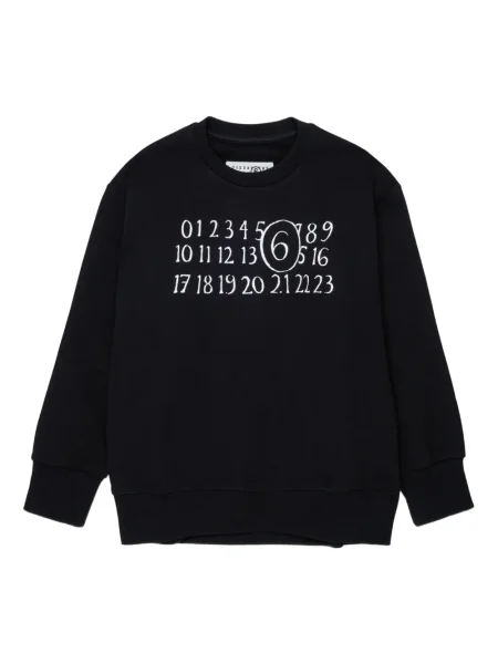 Bluza dziecięca Mm6 Maison Margiela czarna
