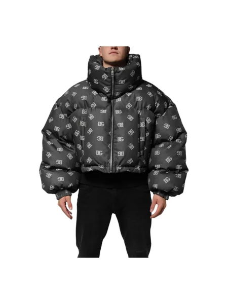 Kurtka puchowa Dolce And Gabbana czarna
