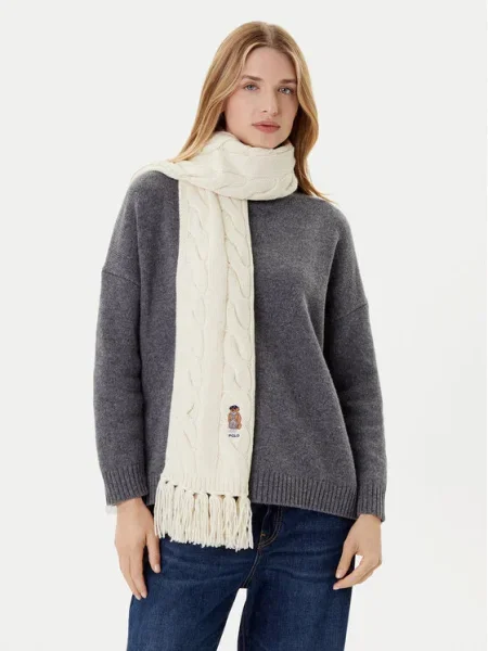 Polo Ralph Lauren Fular Écru bej