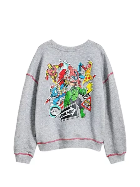 Bluza dziecięca Desigual szara