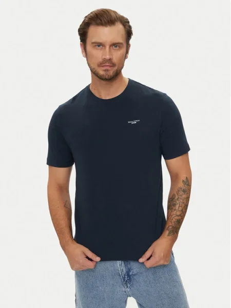 Marc O'Polo DENIM Tričko námornícka modrá biela