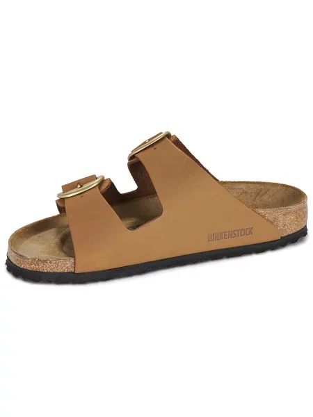 Šľapky Birkenstock s prackou hnedá