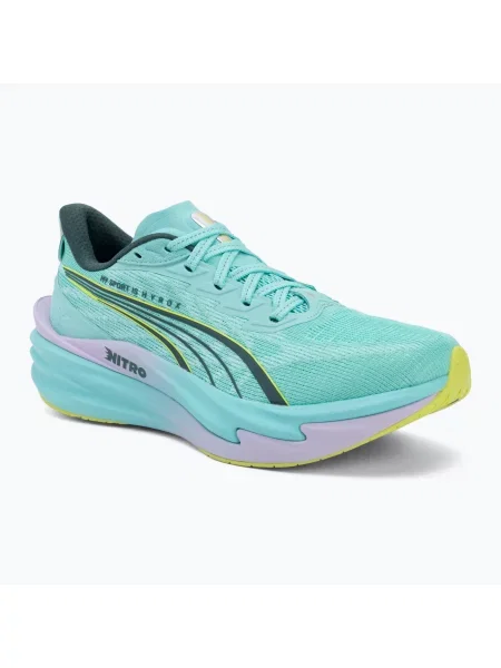 Női edzőcipők PUMA Deviate Nitro 4 X Hyrox intense mint/light lavender. Méret: EU zöld