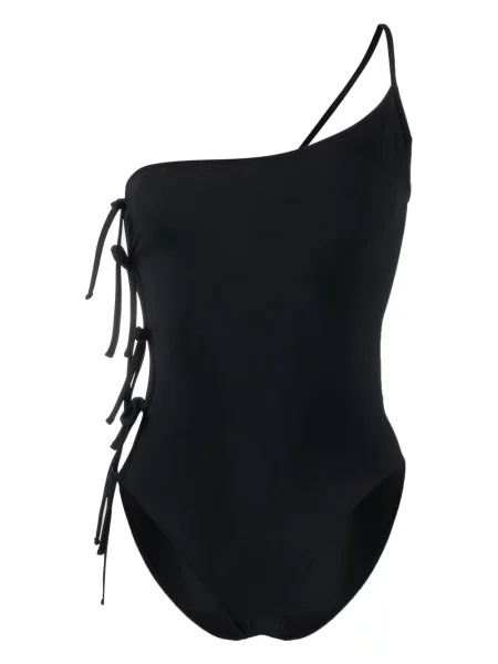 Costum de baie Rick Owens cu un umăr gol negru