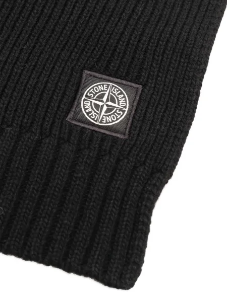 Szal dziecięca Stone Island czarna