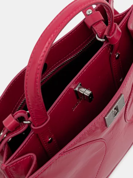 Zadig&Voltaire keresztpántos táska női bőr JACK rózsaszín