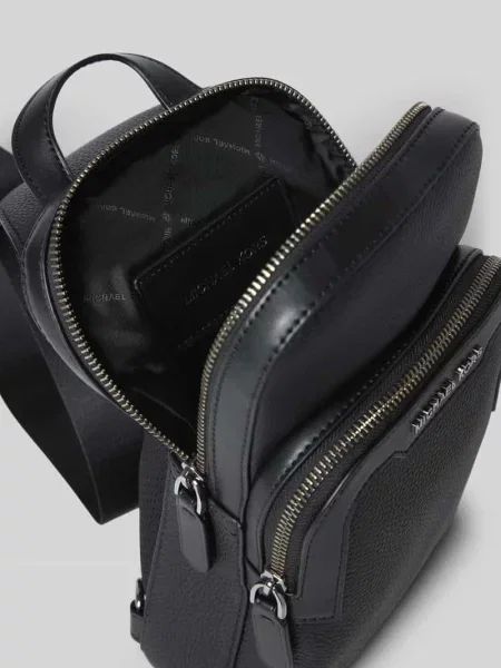 Torba na ramię z detal z logo Michael Kors czarna