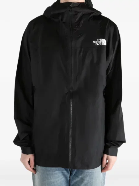 Geacă The North Face cu glugă negru