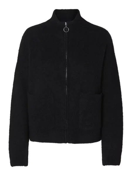 SELECTED FEMME Geacă tricotată SLFSia Ras' negru