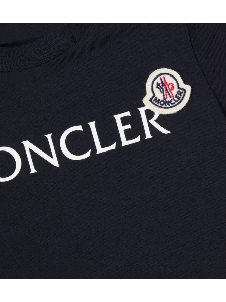 Gyerek póló Moncler Enfant kék