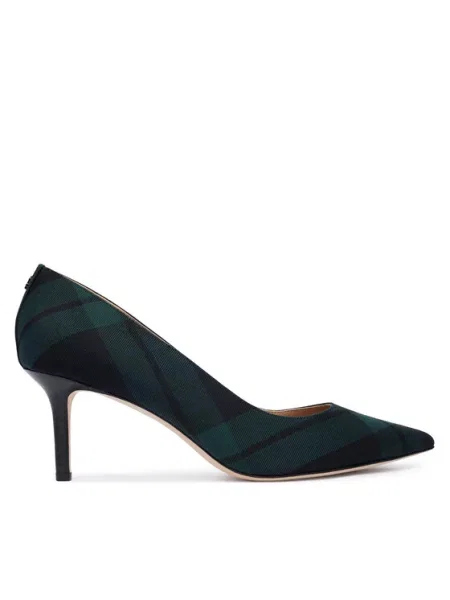 Pantofi cu subțire LAUREN RALPH LAUREN Lanette verde