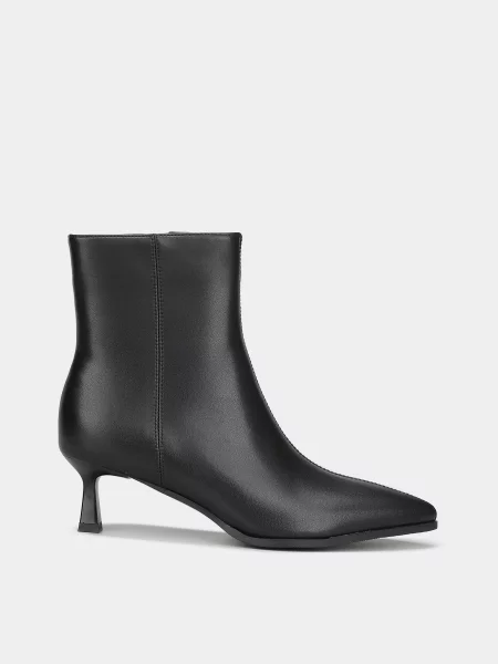 Шкіряні Ботильйони Braska чорний