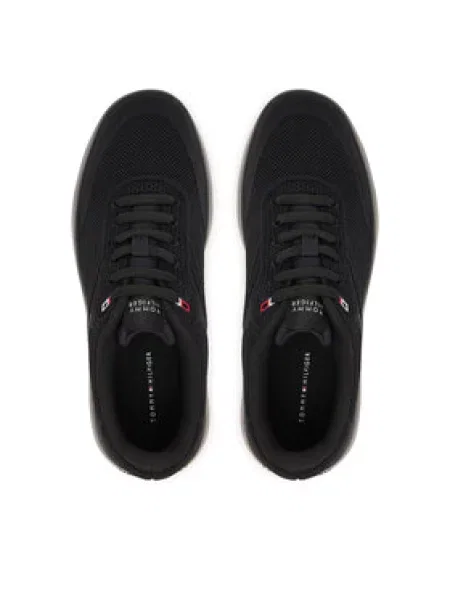 Tommy Hilfiger Laisvalaikio batai Th Modern Lightcup Knit juoda