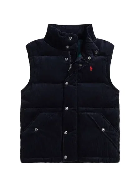 Kurtka puchowa dziecięca Polo Ralph Lauren niebieska