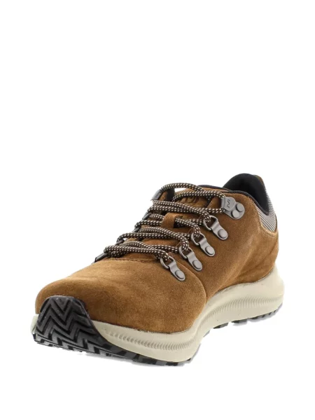 Sneakerși Merrell cu șireturi din piele de căprioară maro