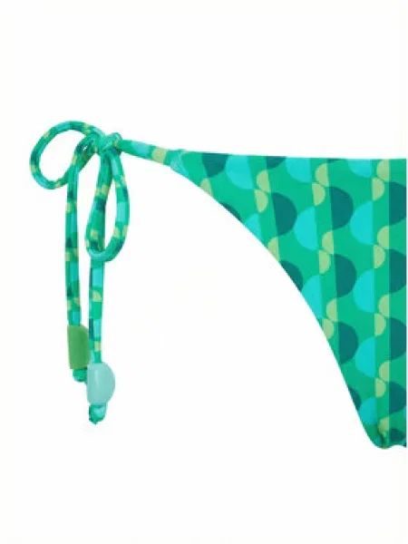 Seafolly Spodnji del bikini Sorrento zelena