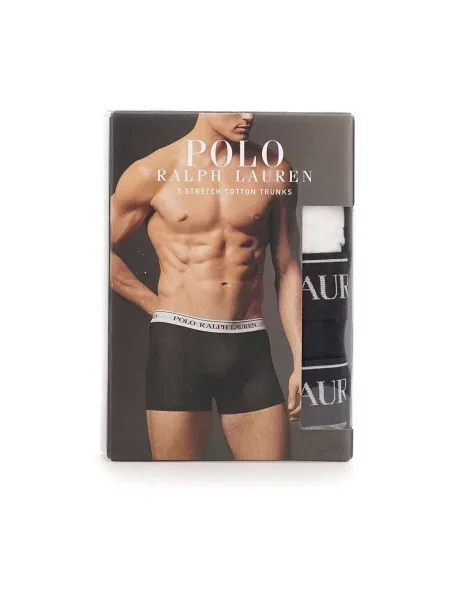 Koszulka polo Polo Ralph Lauren Underwear klasyczna ze stretchu szara