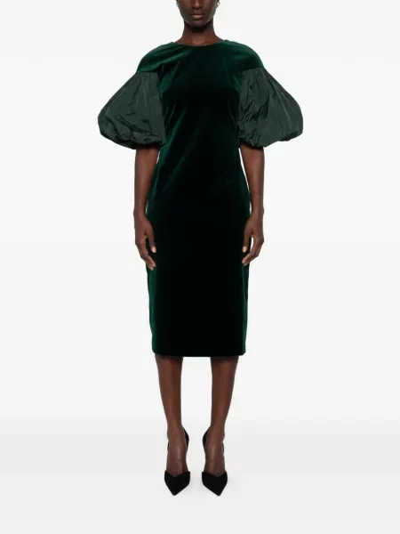 Rochie Max Mara de catifea verde