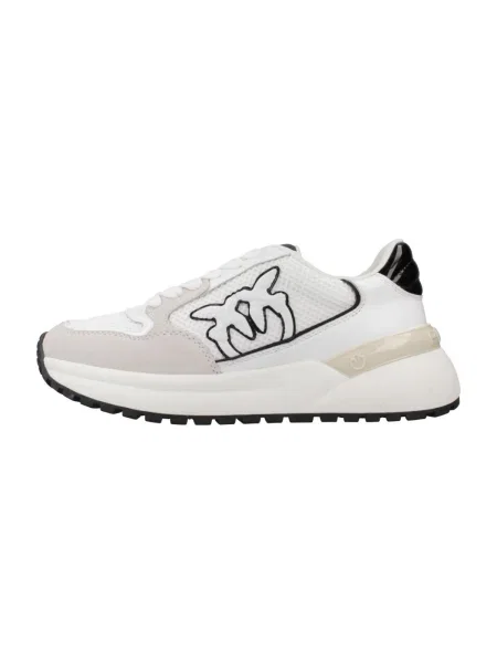 Sneakerși Pinko alb