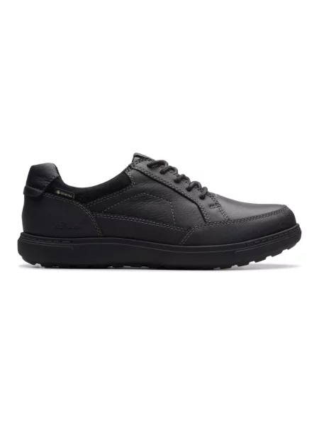 Półbuty Clarks skórzane czarne