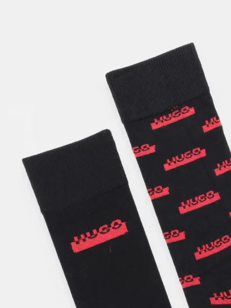 HUGO Ponožky 2P RS GIFT SPLIT CC černé