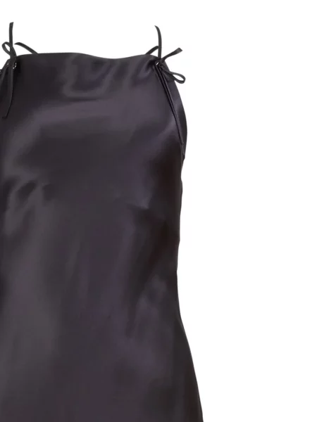 Rochie Fleur Du Mal de mătase de costum negru