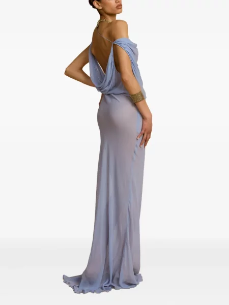 Rochie maxi Arcina Ori albastru
