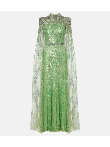 Rochie Jenny Packham verde