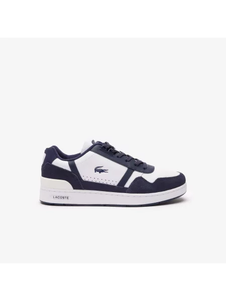 Lacoste Tenisówki Z Nadrukiem Graficznym T-Clip białe